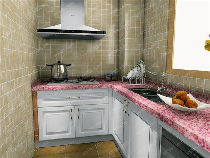 l型厨房橱柜装修效果图 - 维意定制家具网上商城