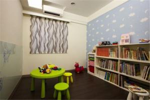 多功能活动儿童书房装修效