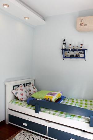 小空间儿童房设计榻榻米床