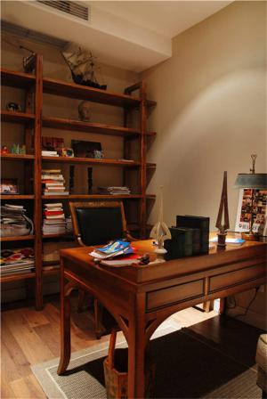 红木古典多功能书桌