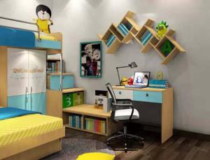 小户型家居儿童书房装修设