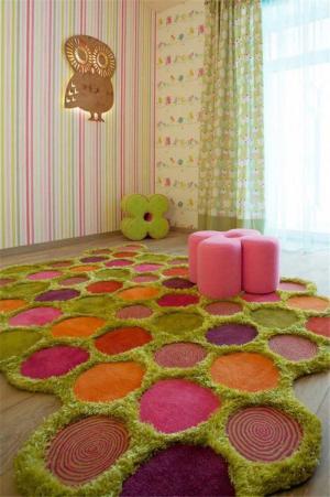 手工地毯儿童房家具