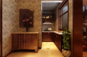 中式风格客厅橱柜